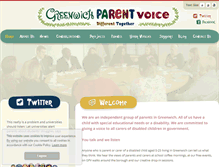 Tablet Screenshot of greenwichparentvoice.com